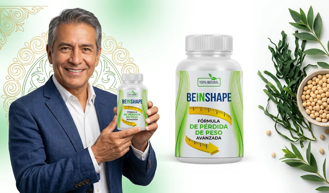 Especialista recomendando la fórmula natural BeInShape